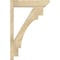 Ekena Millwork Merced Slat Rough Sawn Outlooker, Douglas Fir, 6"W x 24"D x 36"H OUT06X24X36MRC06RDF - alternate 4